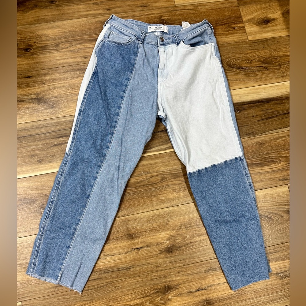 Hollister Women Sz 30 multicolor baggy jeans